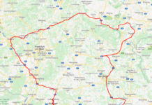 Ausgabe der GPS-Position als Route