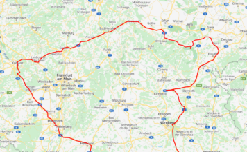 Ausgabe der GPS-Position als Route